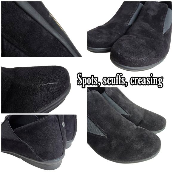 Sport Mocs Bussola Casey Coimbra Size EU42 US 11-11.5 Black MicroSuede Shoes - Picture 8 of 13